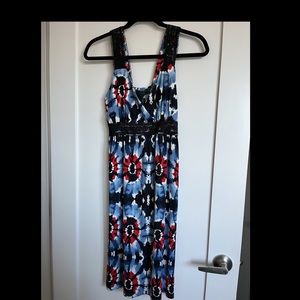 Floral beach dress